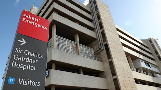 Sir Charles Gairdner Hospital.