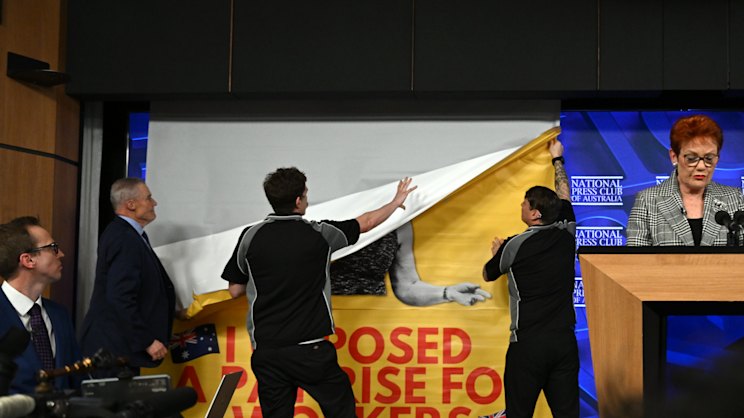 National Press Club Refers GetUp Banner Incident to Australian Federal Police