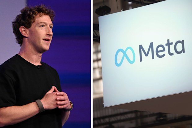 Meta CEO Mark Zuckerberg speaks during the company's Connect developer conference Wednesday, Sept. 17, 2025, in Menlo Park, Calif. (AP Photo/Nic Coury)

