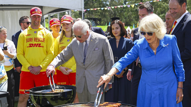 Sausages, sheepdogs and Opera House sails: The royals’ big day out in Sydney