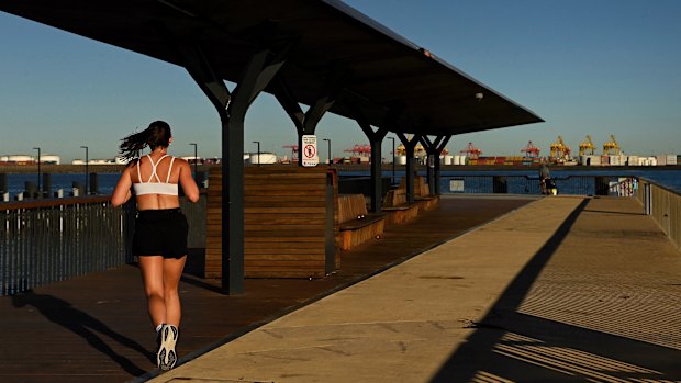 The new ferry wharf at La Perouse.