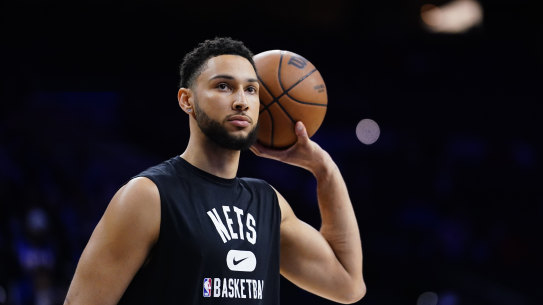 Ben Simmons finally took to the court for the Brooklyn Nets for the first time, scoring six points in a loss to his former team, Philadelphia 76ers.