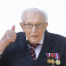 Britain's fund-raising hero promoted to 'Colonel' Tom for his 100th birthday