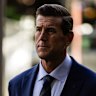 Ben Roberts-Smith outside the Federal Court earlier this month.