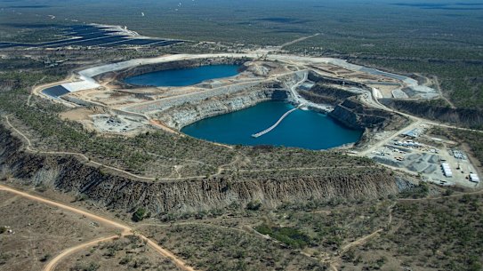 Genex Power’s Kidston pumped hydro project in North Queensland.
