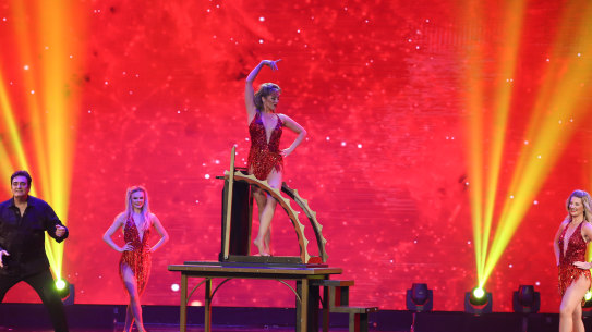 Thomas’ shows are maximalist, visually spectacular affairs.