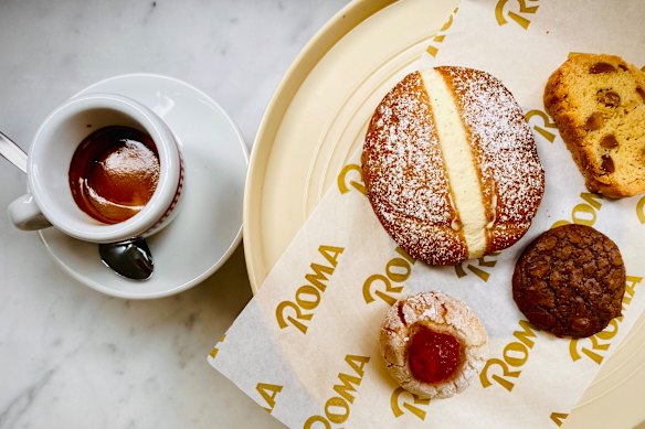 Roma Snack Bar is a preview of the Italian hospitality that Roma will offer when it opens.