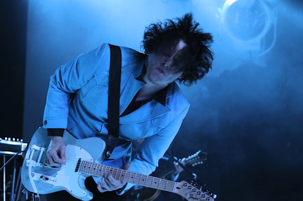 Jack White in concert at the Hordern Pavilion in Sydney in 2012.