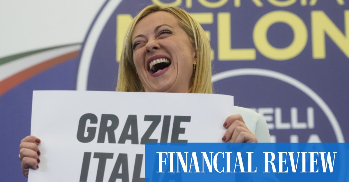L’estrema destra italiana ha vinto una grande vittoria per tornare all’era Draghi