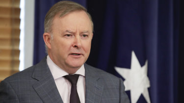 Opposition Leader Anthony Albanese