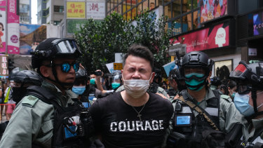 Pro-democracy demonstrators in Hong Kong won't find any immediate comfort in Scott Morrison's visa plan.