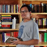 Indonesian author Eka Kurniawan.