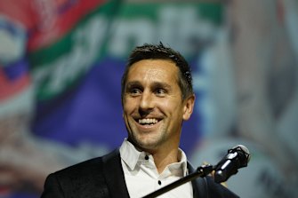 Mitchell Pearce returned to training and feels fresher than ever.