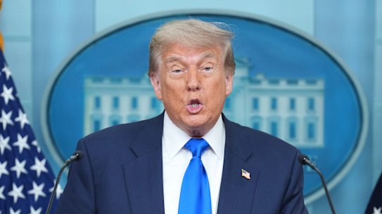 President Donald Trump celebrated the “giant win” and said his administration would now move forward with a raft of controversial policies.