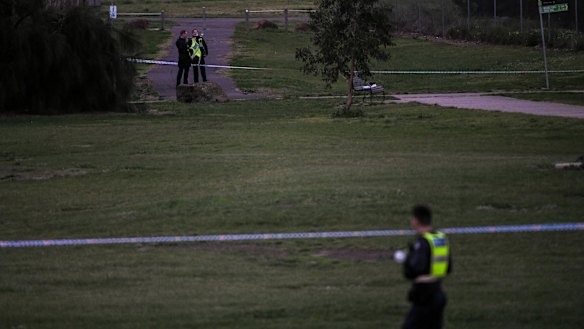 The Gladstone Park crime scene.