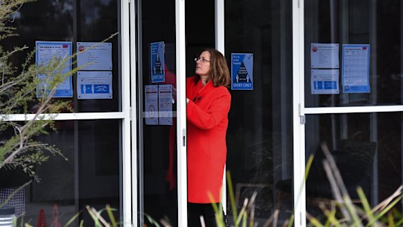 Bentleigh Secondary College principal Helen Hiotis says covid-precautions are now standard at schools.