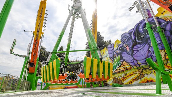 The Beast ride at Royal Melbourne was blocked from running in South Australia.