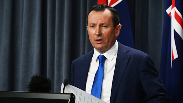 WA Premier Mark McGowan.