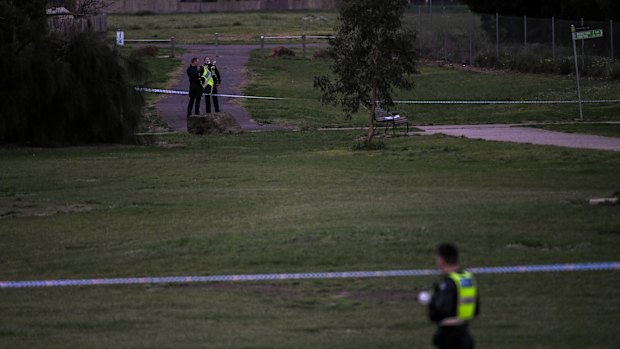 The Gladstone Park crime scene.