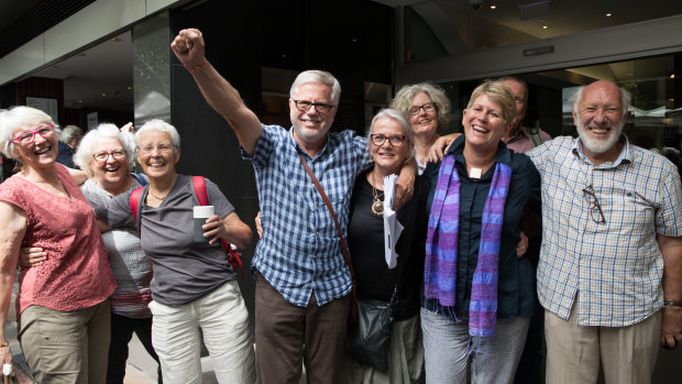 Gloucester residents are jubilant after their win in the Land and Environment Court.
