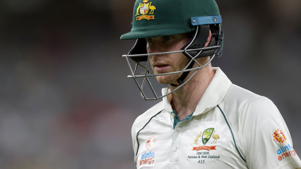 Steve Smith has not reached 50 in his past four Test innings.