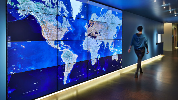 Microsoft's Cybercrime Centre in the company's Digital Crime Unit. The unit has taken down 18 criminal operations in 10 years.