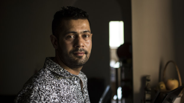 Nepalese-born care worker Anup Raj Neupane was drawn to the industry out of a sense of family.  