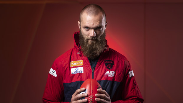Growing confidence: Max Gawn says the Demons have belief.