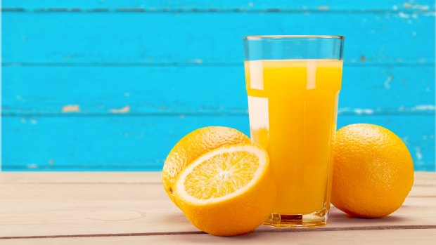 Orange juice with a high sugar content equivalent to other soft drinks will have a similarly low health star rating. 