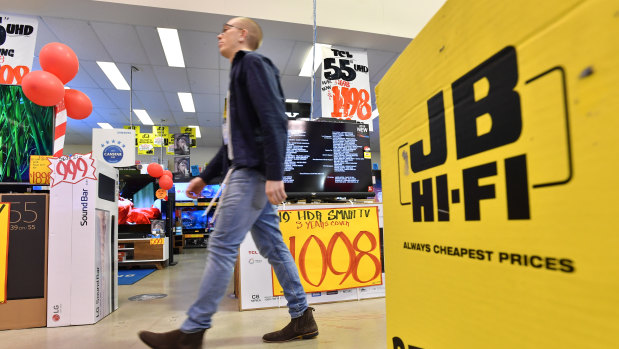 JB Hi-Fi has defied retail industry gravity with a better-than-expected result.