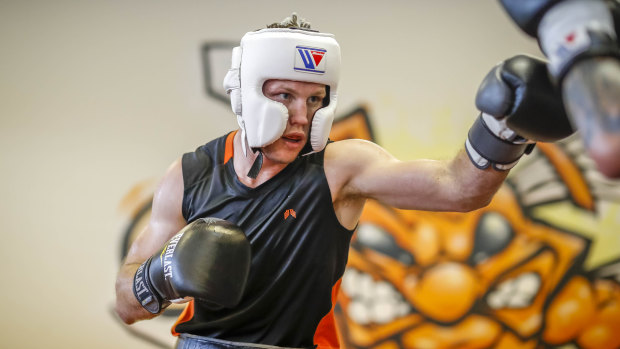 Ready to go: Jeff Horn is hunting for respect.