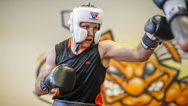 Ready to go: Jeff Horn has made the most of the delays to his fight with Terence Crawford.