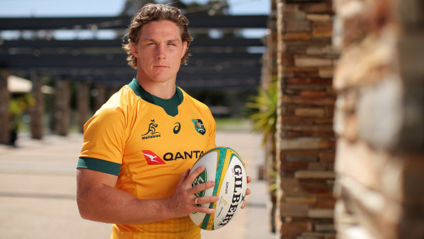 Michael Hooper, who has been appointed Wallabies skipper.