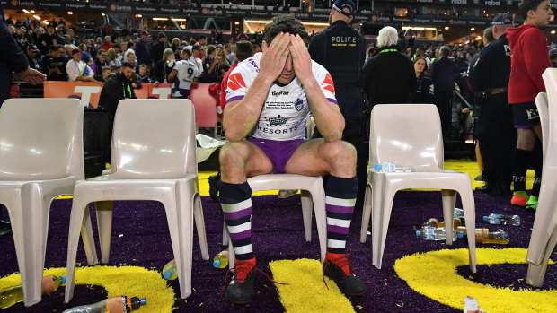 It was not the finale Billy Slater had dreamed of.
