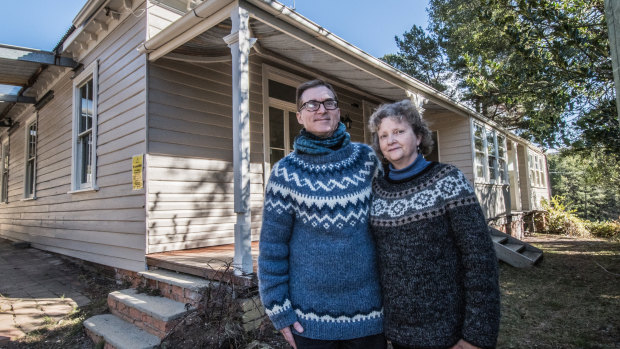 Current owners Honza and Catherine Mikula have spent the last year preparing the property for the auction. Mr Mikula's father bought the site shortly after mining stopped. 