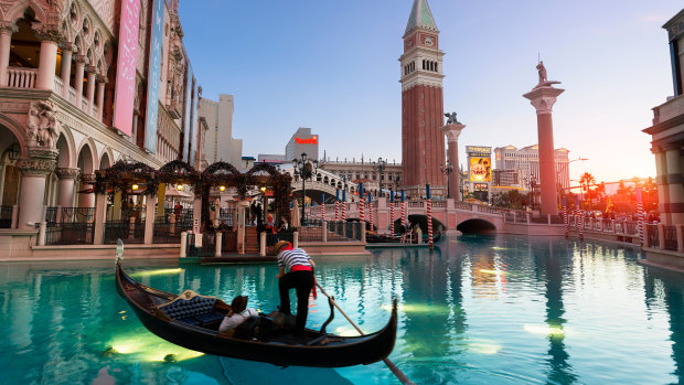 Las Vegas Sands, which runs the Venetian and Palazzo hotels in Las Vegas, reported a 97 per cent drop in second-quarter revenue.