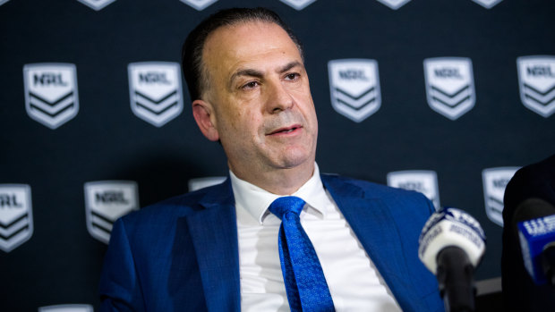 Peter V'landys has outlined his vision for the game, and has already instilled fear in the ranks of the NRL.