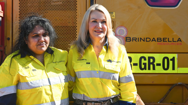 Palkyu Banjima woman Elsa Derschow’s company Brindabella Resources is one of the contractors that has received a share of $3 billion from Fortescue which is run by chief executive Elizabeth Gaines.