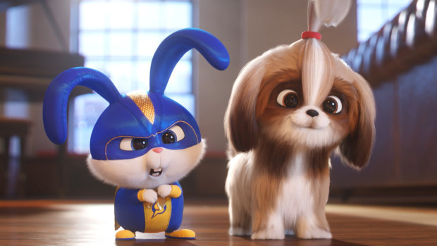 Voiced by Kevin Hart and Tiffany Haddish: Snowball and Daisy in The Secret Life of Pets 2. 