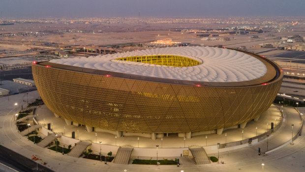 Lusail Stadium, where the World Cup final will be played.