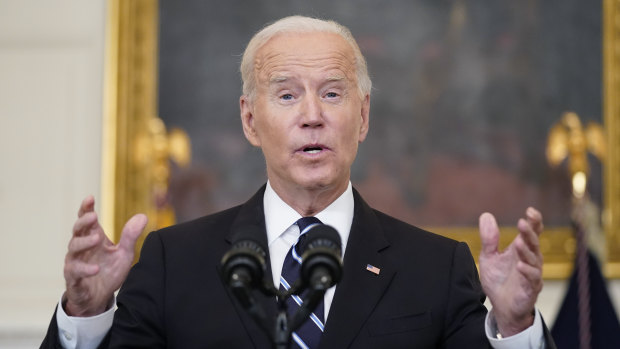 US President Joe Biden is trying to shift focus back to his administration’s efforts to tackle COVID-19. 