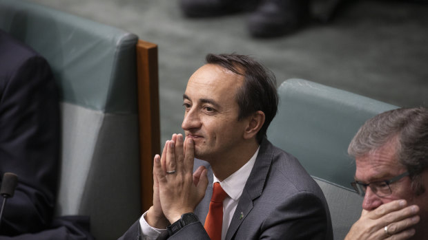 Dave Sharma in 2020.