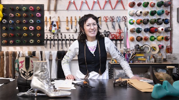 Lou Clifton, owner of Melbourne Shoe School.