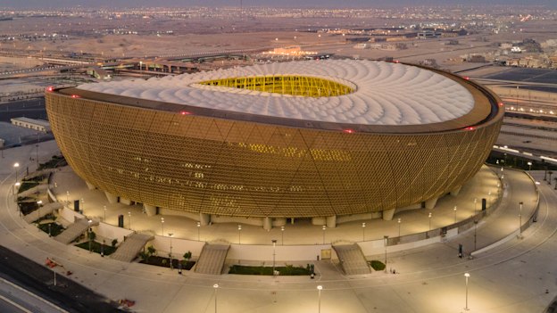 Lusail Stadium in Qatar.