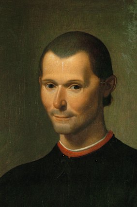 Florentine statesman Niccolo Machiavelli: big during the Renaissance.