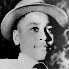 Emmett Till, a 14-year-old boy, whose body was found in the Tallahatchie River in 1955.