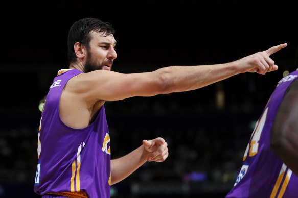 Andrew Bogut led the Kings to the NBL semi-finals and was named league MVP in his first campaign back in Australia.