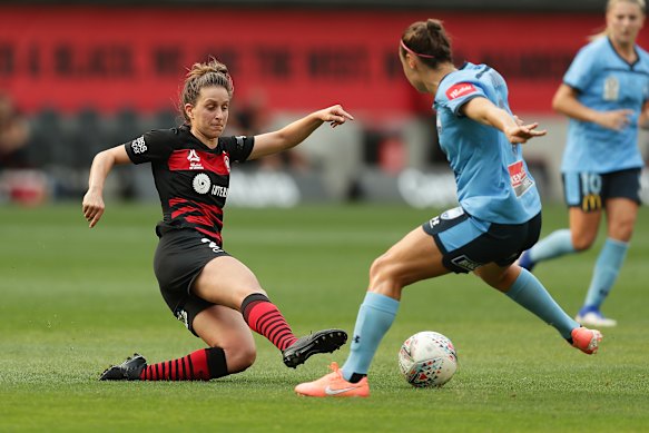 Ella Mastrantonio's midfield partnership with Denise O'Sullivan has been critical to the Wanderers' season.