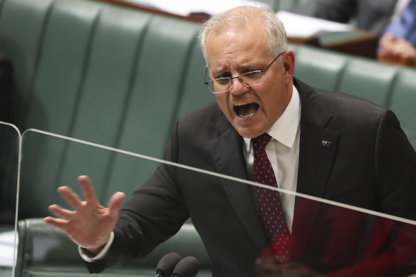 Down the drain: Prime Minister Scott Morrison was forced into a humiliating dumping of his Religious Discrimination Bill.