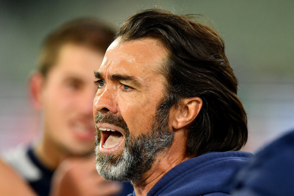 Cats coach Chris Scott.